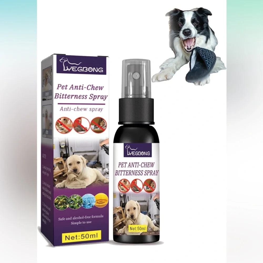 🛍️ Sisaiex Anti Chewing Bitter Apple Spray for Dogs